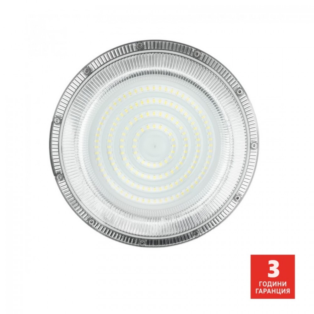LED промишлен осветител тип камбана UFO PREMIUM 100W 10000lm 6500K IP65 Ф280