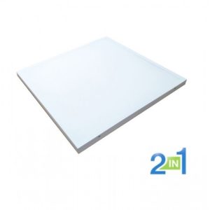 LED панел 2в1 60W 4000K 6000Lm IP20 595x595мм бял за открит и скрит монтаж