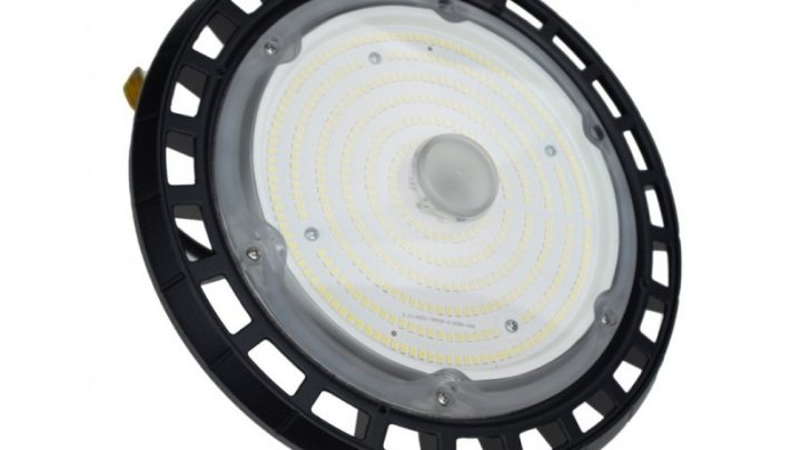 LED промишлен осветител тип камбана 60/80/100W 4000K 200lm/W 20000lm IP65 IK10 Ф250 Premium - промишлено LED осветление за склад и сервиз от ElZona