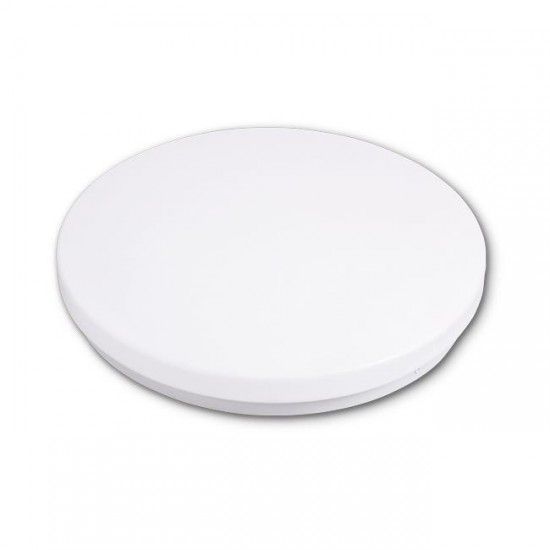 LED влагозащитен плафон с микровълнов сензор за движение ERIK 12W 4000K 840lm IP44 ф255мм - Image 3