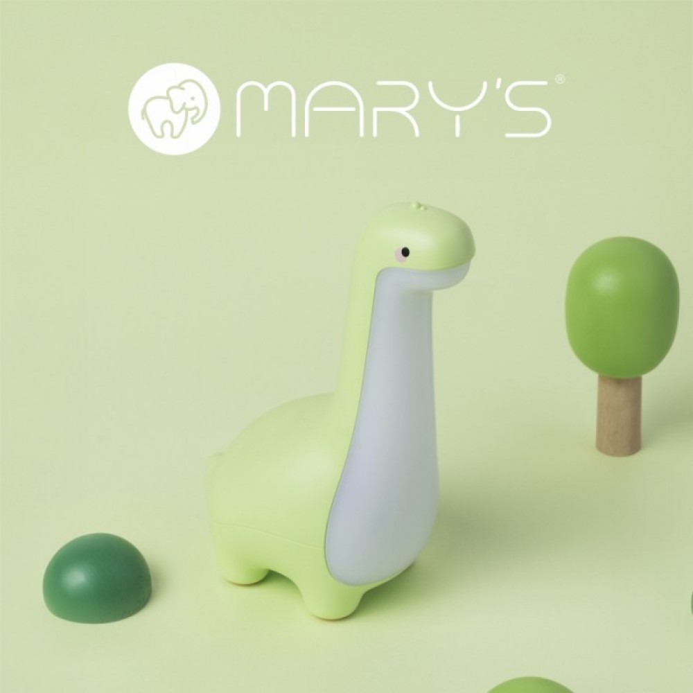 LED детска нощна лампа динозавър MARY'S 1,8W 800mAh/3.7V 3000K зелен - Image 7