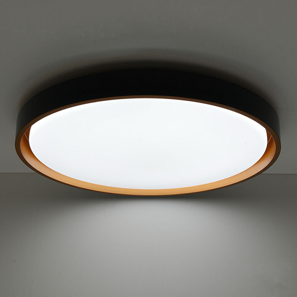 LED плафон с дистанционно управление A-H103 96W 9120lm 3000-6500К Ф510мм димируем черно-меден - Image 2