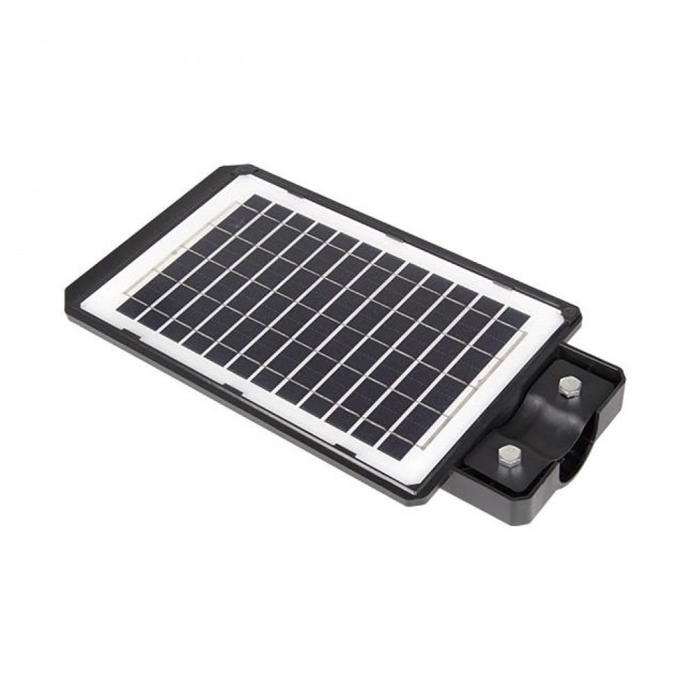 LED улична соларна лампа 100W 6000K 1200lm 3.2V 6Ah IP65 с PIR сензор и дистанционно управление - Image 2