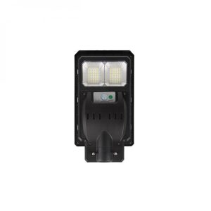 LED улична соларна лампа 100W 6000K 1200lm 3.2V 6Ah IP65 с PIR сензор и дистанционно управление