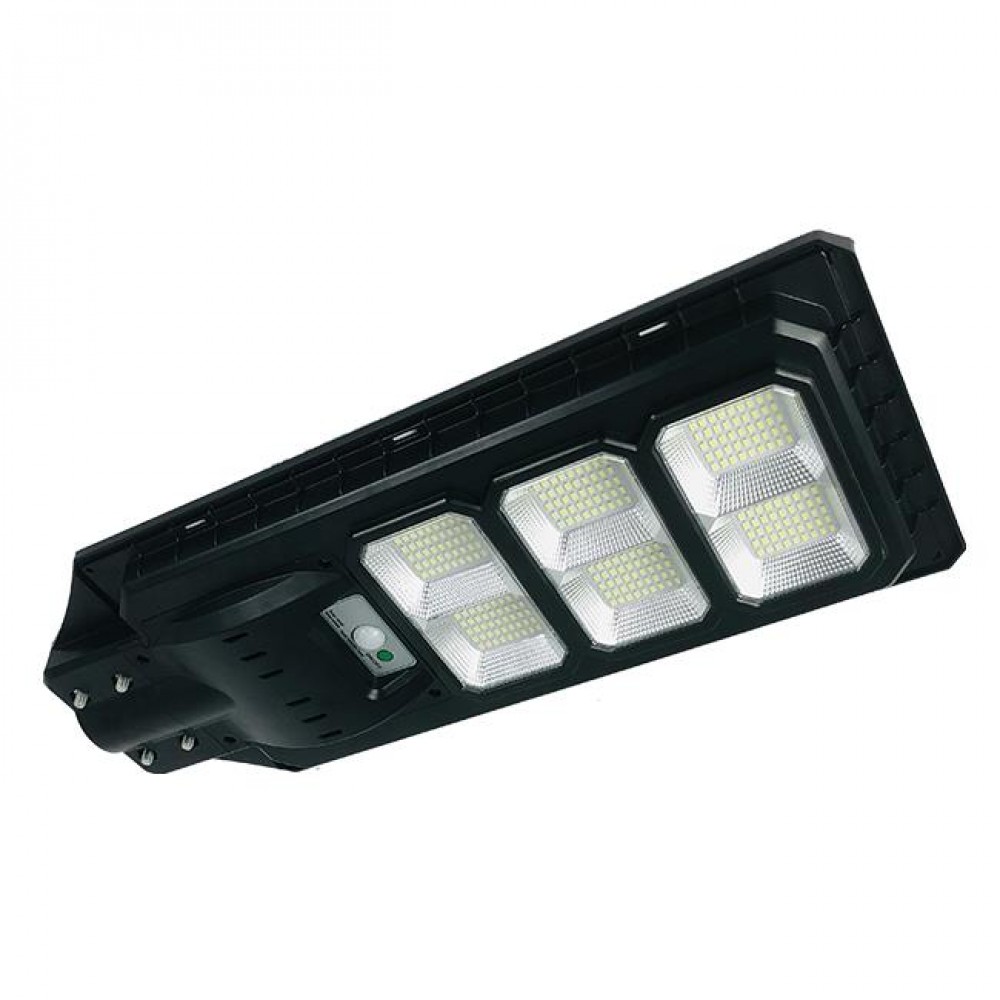 LED улична соларна лампа 300W 6000K 4200lm 3.2V 12.6Ah IP65 с PIR сензор и дистанционно управление - Image 2