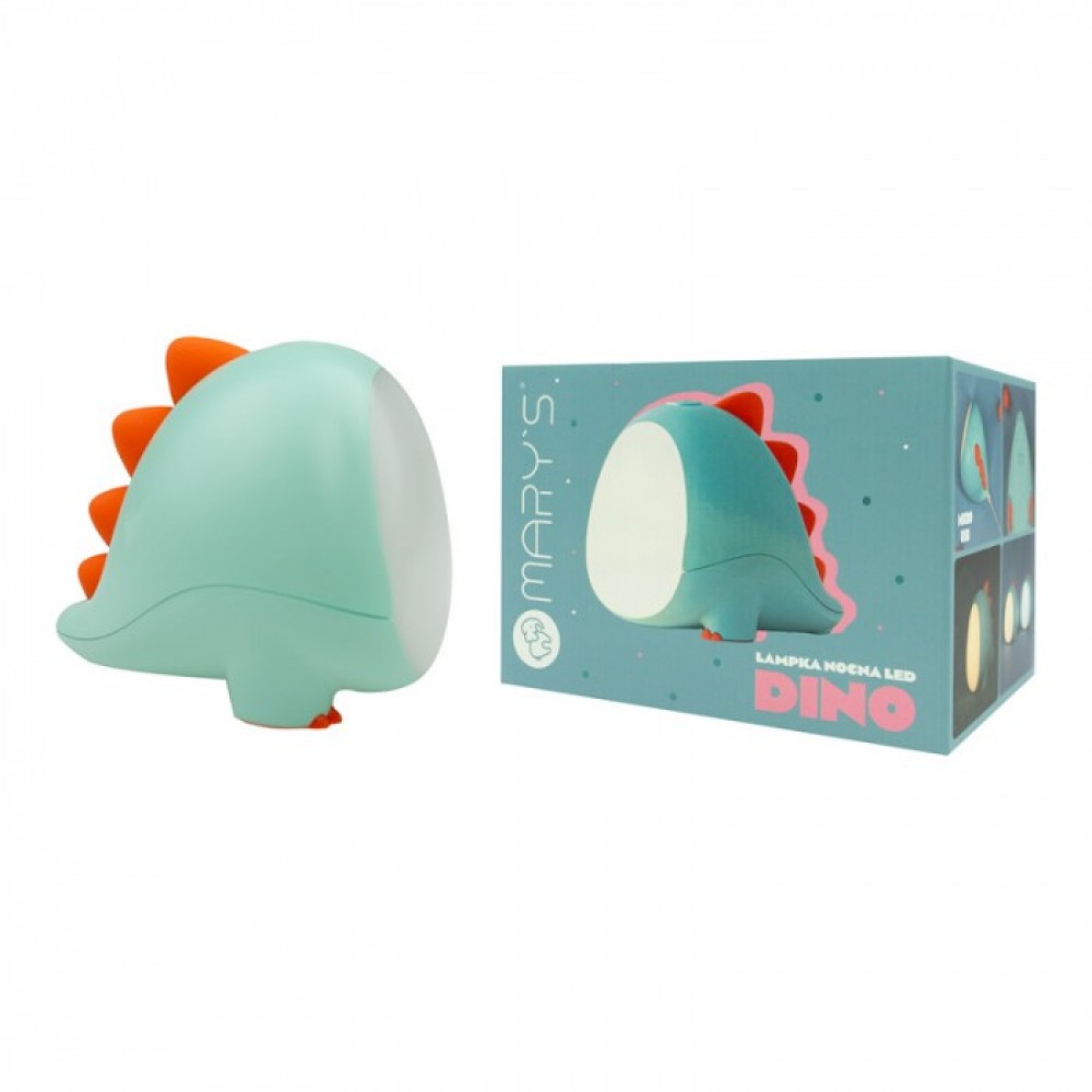 LED детска нощна лампа динозавър MARY'S DINO с димиране 1,6W 1200mAh зелен - Image 9
