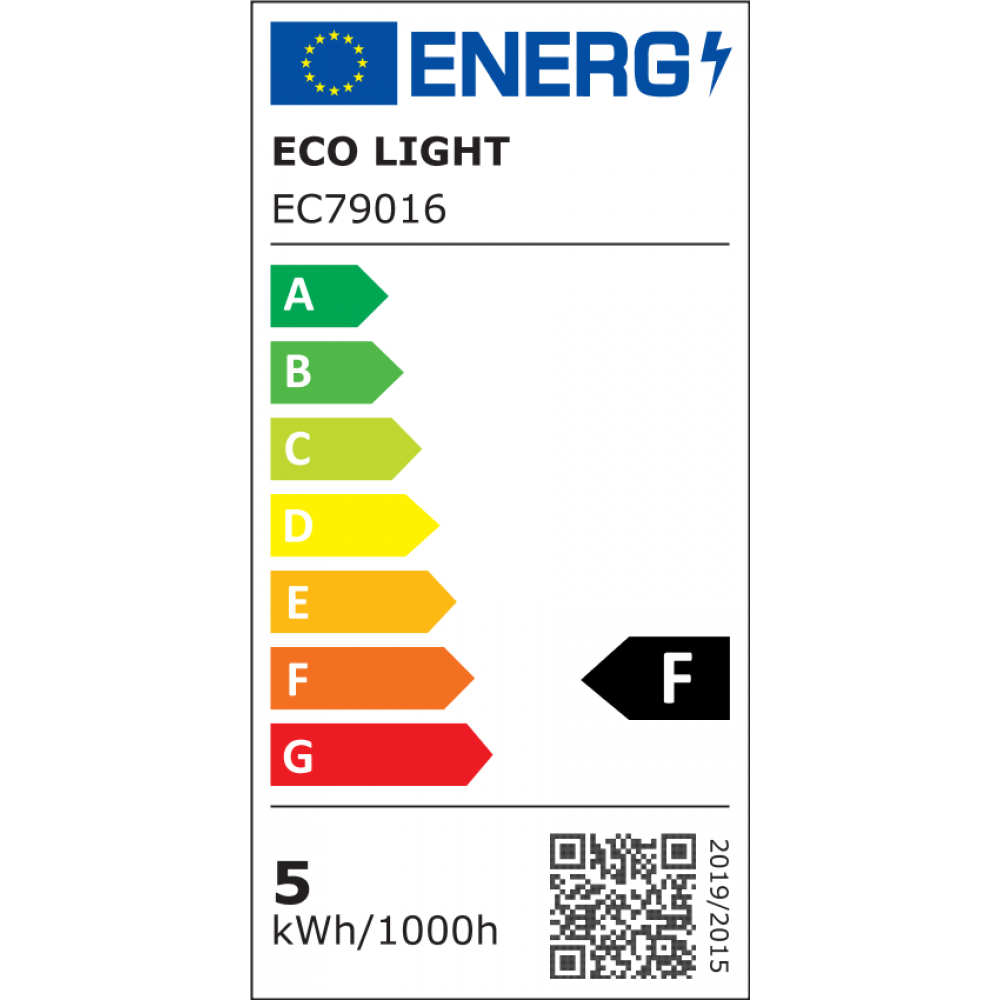 LED лента SMD 2835 12V 4,8W/м 6500K 60/м 300Lm/м 8мм IP20 /опаковка 5м=24W/ - Image 2