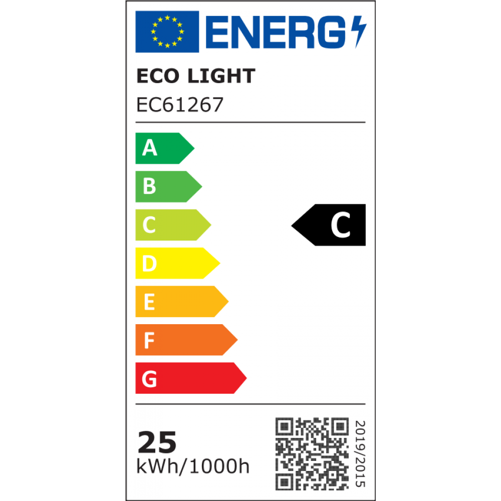 LED панел за вграждане 25W 4000K 4500Lm 180lm/W IP20 595x595х30мм бял - Image 4
