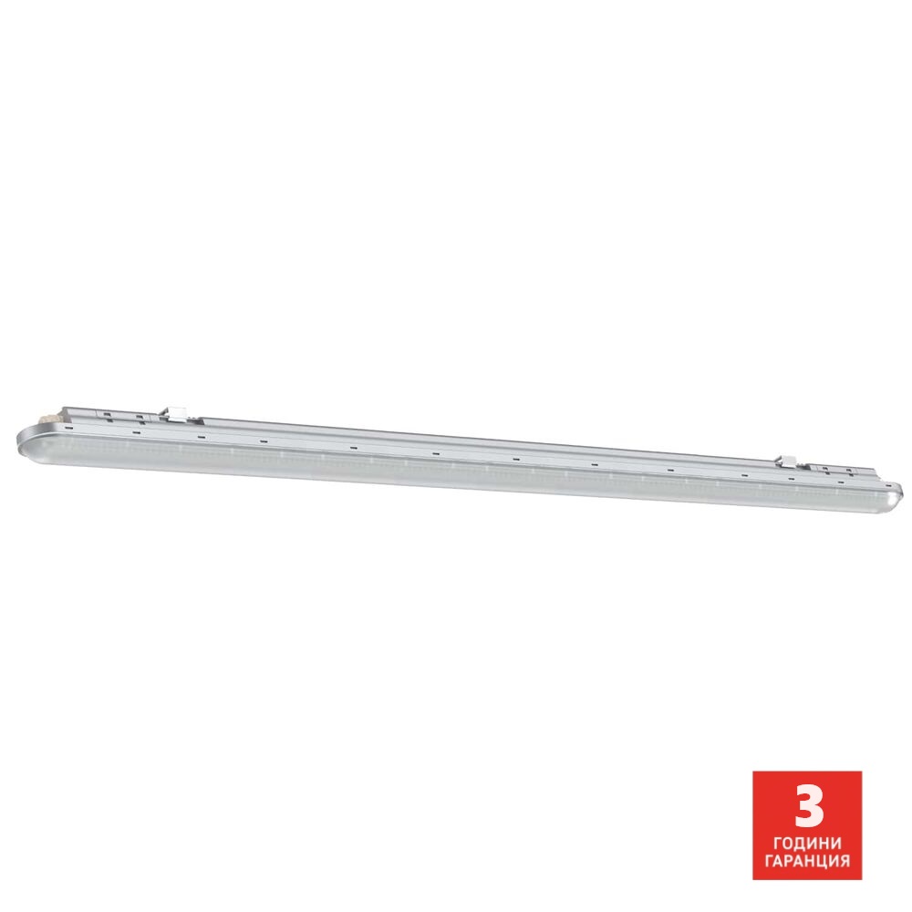 LED влагозащитено осветително тяло 50W 6000lm 4000K 120lm/W 1500mm IP65