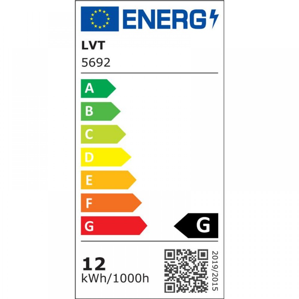 LED влагозащитен плафон ERIK 12W 4000K 840lm IP44 ф255мм - Image 5