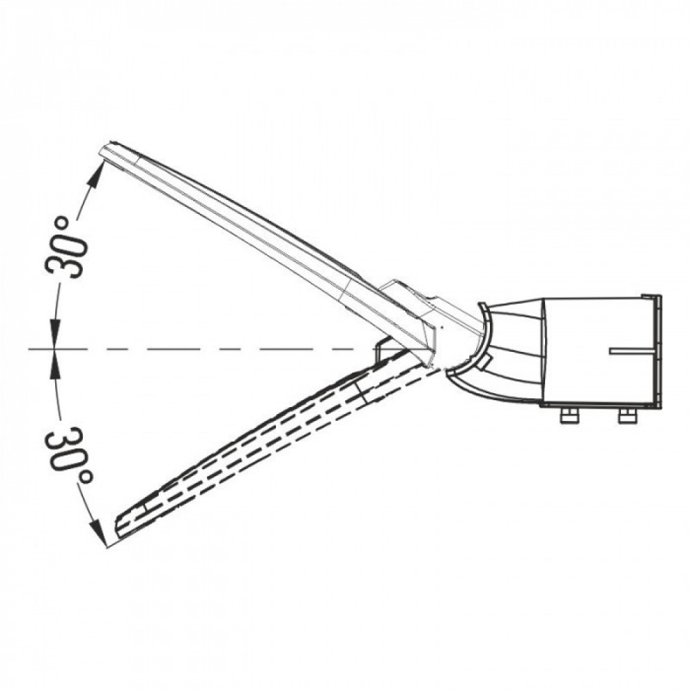 LED улична лампа PREMIUM 30W 6500K 3900lm 130lm/w IP65 регулируема - Image 6