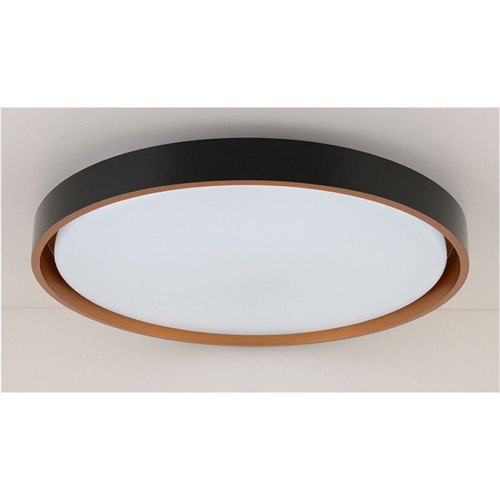 LED плафон с дистанционно управление A-H103 96W 9120lm 3000-6500К Ф510мм димируем черно-меден - Image 7