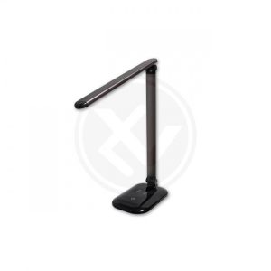 LED настолна лампа с Touch DIANA 5W 4500K 450lm димируема черна QI зарядно - LED настолна лампа от ElZona