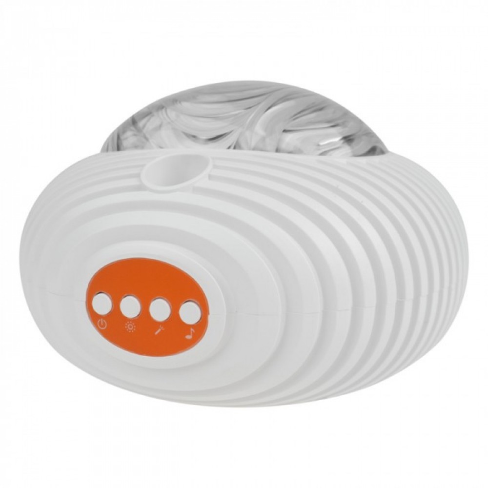 LED музикална детска нощна лампа проектор UFO GALAXY RGBW 10W с дистанционно MARY’S - Image 14