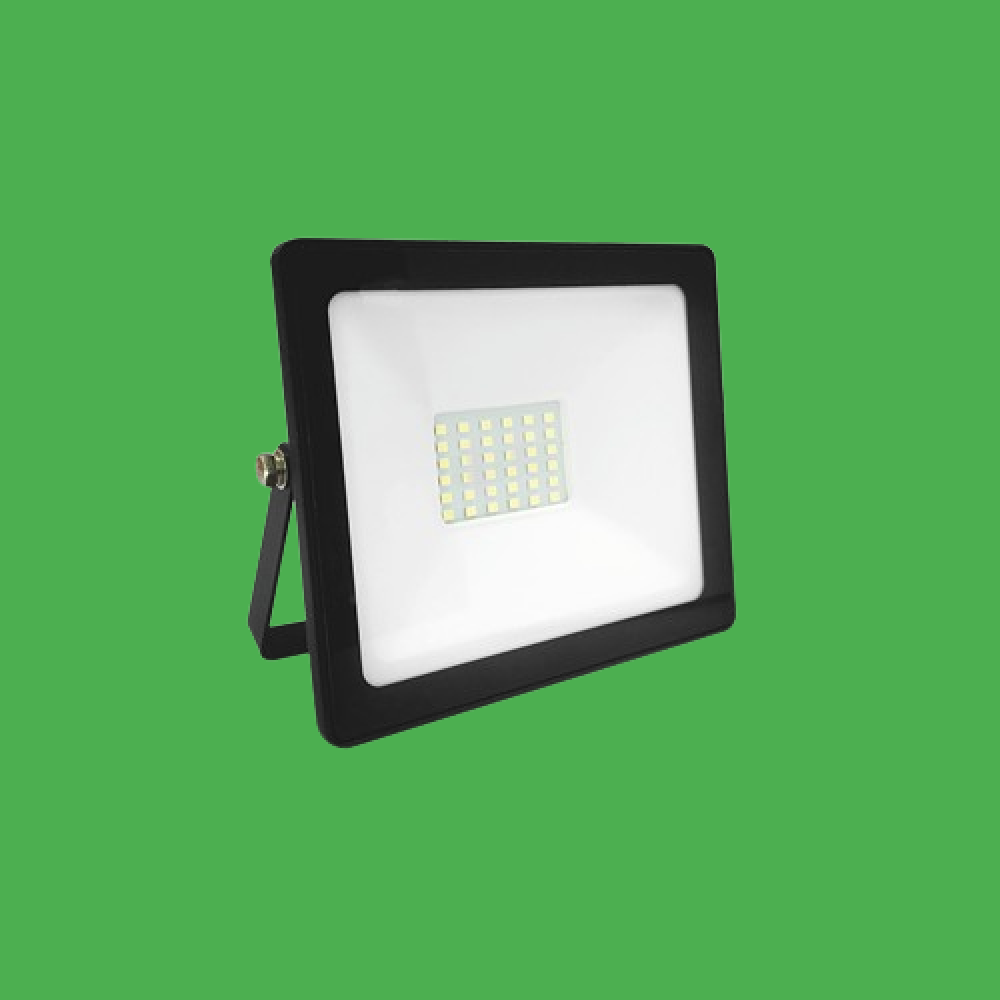 LED прожектор 50W зелена светлина IP66 черен