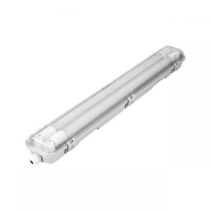 LED влагозащитено осветително тяло корпус за 2xT8 IP65 60см еднострнно захранване