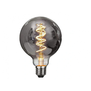 LED винтидж крушка димируема Filament 4W G80 Е27 2200К 250lm опушена