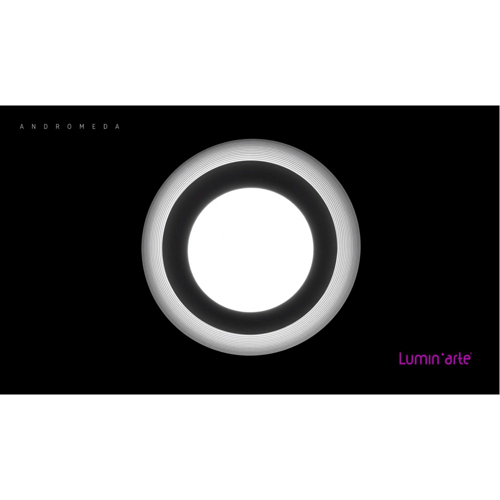 LED плафон с дистанционно ANDROMEDA 80W 3000K-6500K RGB бял Ф76см - Image 2