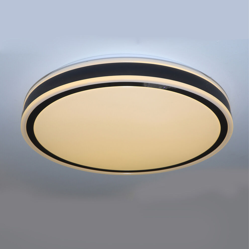 LED плафон с дистанционно управление A-F101 96W 9120lm 3000-6500К Ф510мм димируем черен - Image 5