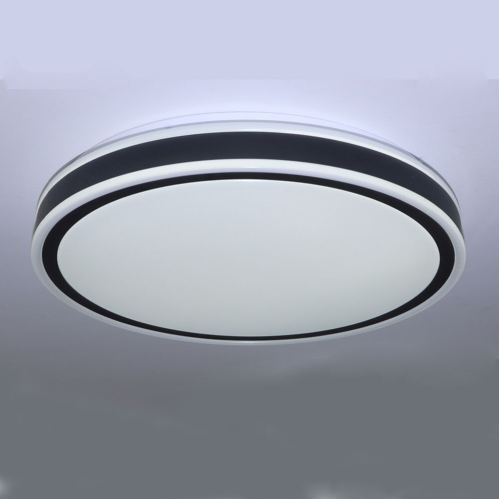LED плафон с дистанционно управление A-F101 96W 9120lm 3000-6500К Ф510мм димируем черен - Image 4
