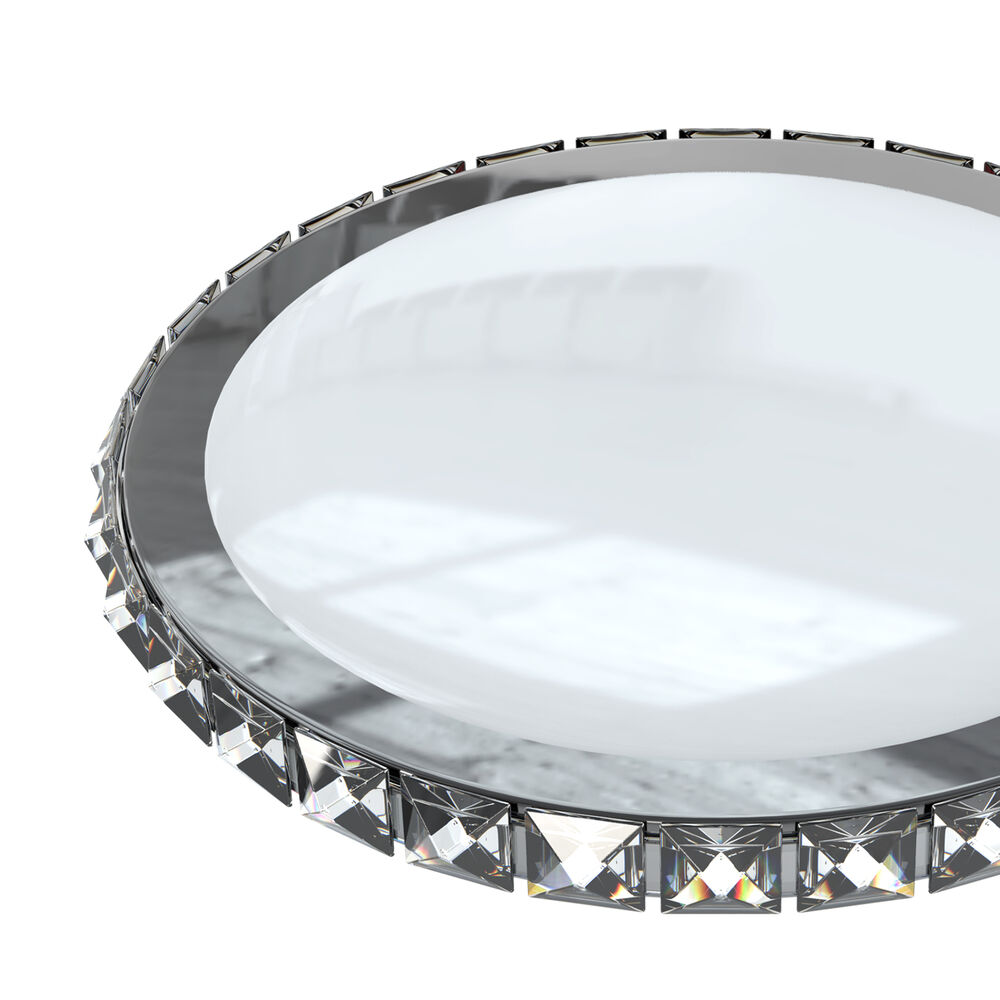 LED плафон с дистанционно управление A-G101 96W 9120lm 3000-6500К Ф510мм димируем кристален