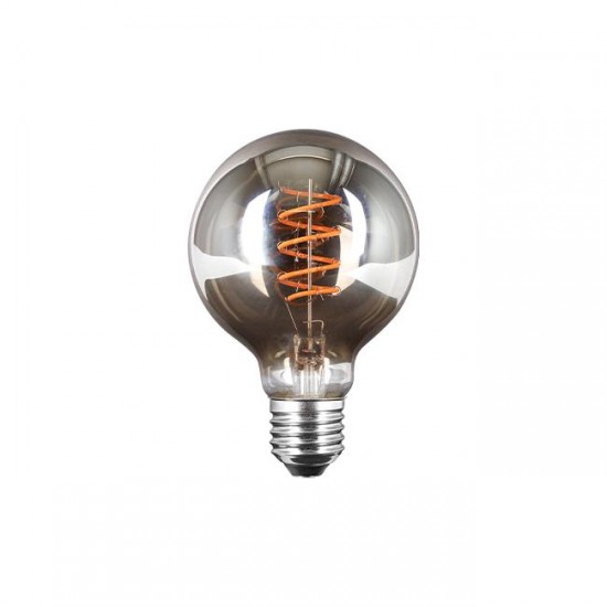 LED винтидж крушка димируема Filament 4W G80 Е27 2200К 250lm опушена - Image 2