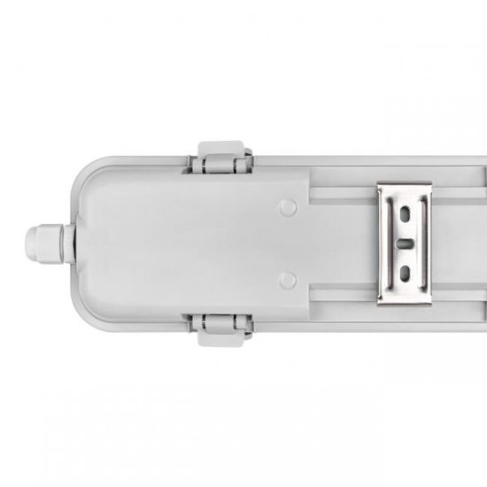 LED влагозащитено осветително тяло корпус за 2xT8 IP65 60см еднострнно захранване - Image 8