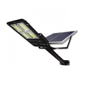 LED улична соларна лампа 150W 6000K 5250lm IP65 20000mAh Li-ion с дистанционно LvT 7051