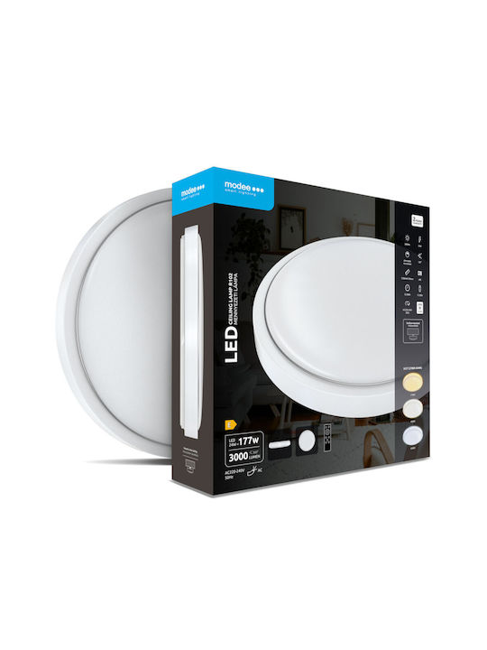 LED Плафон Modee Mennyezeti 24W 3CCT + Дистанционно управление (D380x100mm)