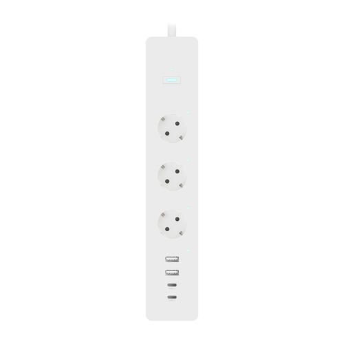 Modee Смарт Разклонител (Tuya Wi-Fi) 3 гнезда 1,5m кабел1,5mm2 меден кабел + USB 16A - Image 3
