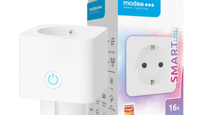 Modee Смарт Разклонител SPC (Tuya Wi-Fi) 16A - разклонител, кабел, ключ и електроматериали от ElZona