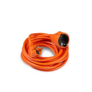 Technik Професионален кабел удължител 1 гнездо 10m 3x1,5mm2 Оранжев