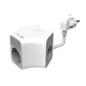 Technik Professional Разклонител 3 гнезда 1,4m кабел + USB-A + USB-C 16A