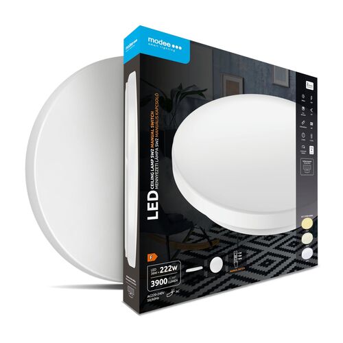 LED плафон Modee LED Плафон (ключ) 36W 3CCT D500x80mm SW2 (3900 lm) ERP