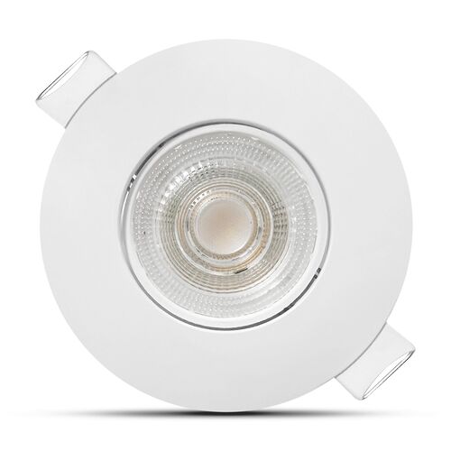 Modee LED Кръгла Луна 4,9W 4000K IP23 D90xH22mm ROT (480 lm) бяла ERP - Image 2