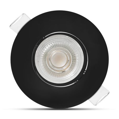 Modee LED Къргла Луна 4,9W 4000K IP23 D90xH22mm ROT (480 lumen) черна ERP - Image 2