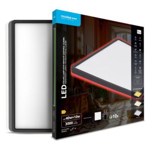 Modee LED Плафон CLB3 40+10W 3CCT+RGB 400x400mm +rem (3000 lm) ERP