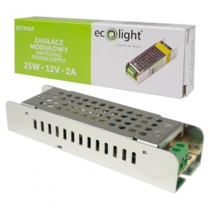 LED захранване 25W 12V 2A IP20 SLIM 103x30x21