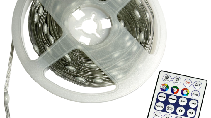 RGB LED лента 5V – 10 метра ролка (IP54, 100 LED/m) - RGB LED осветление от ElZona