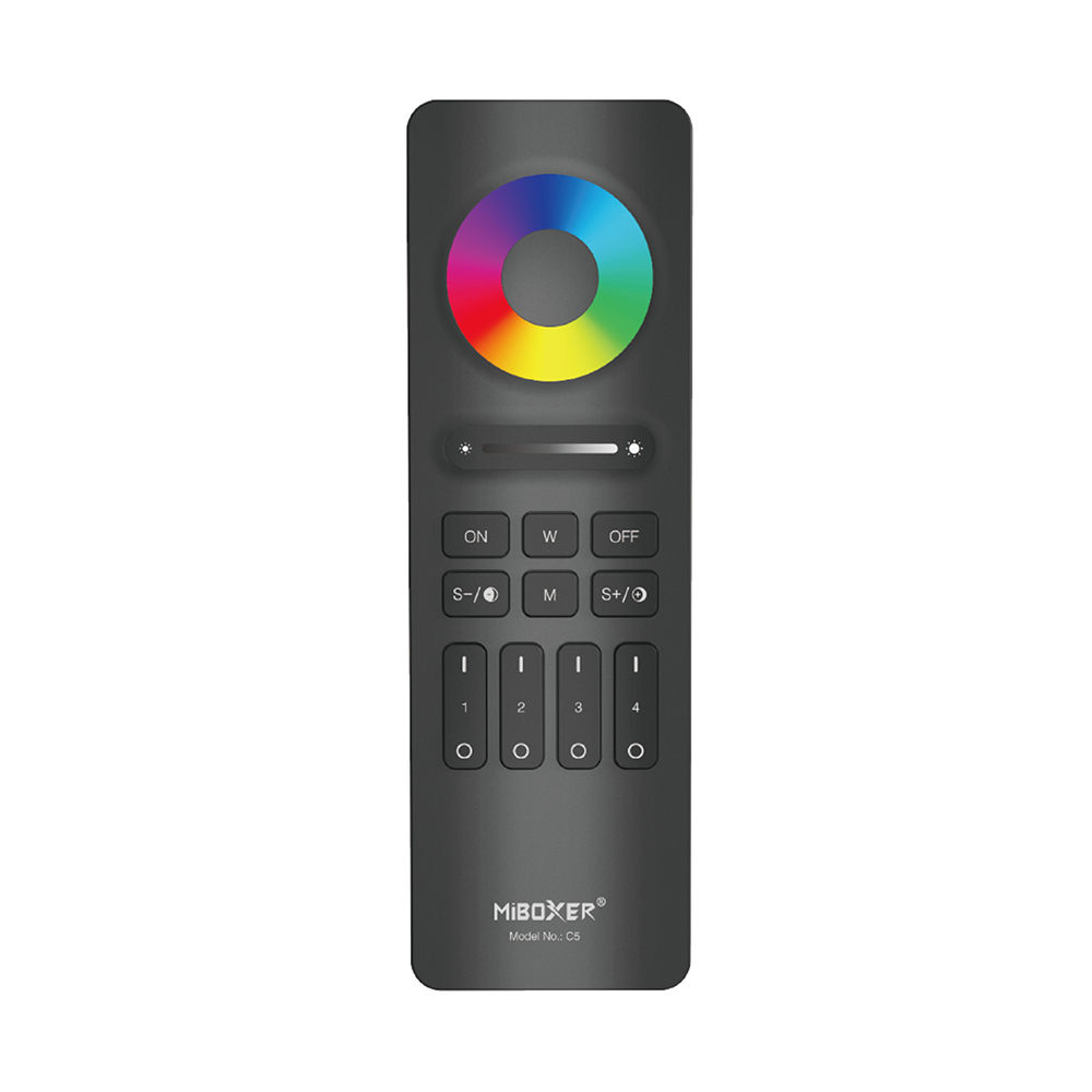 Дистанционно управление 2.4GHz RGB & CCT – 4 зони - RGB LED контролер и управление от ElZona