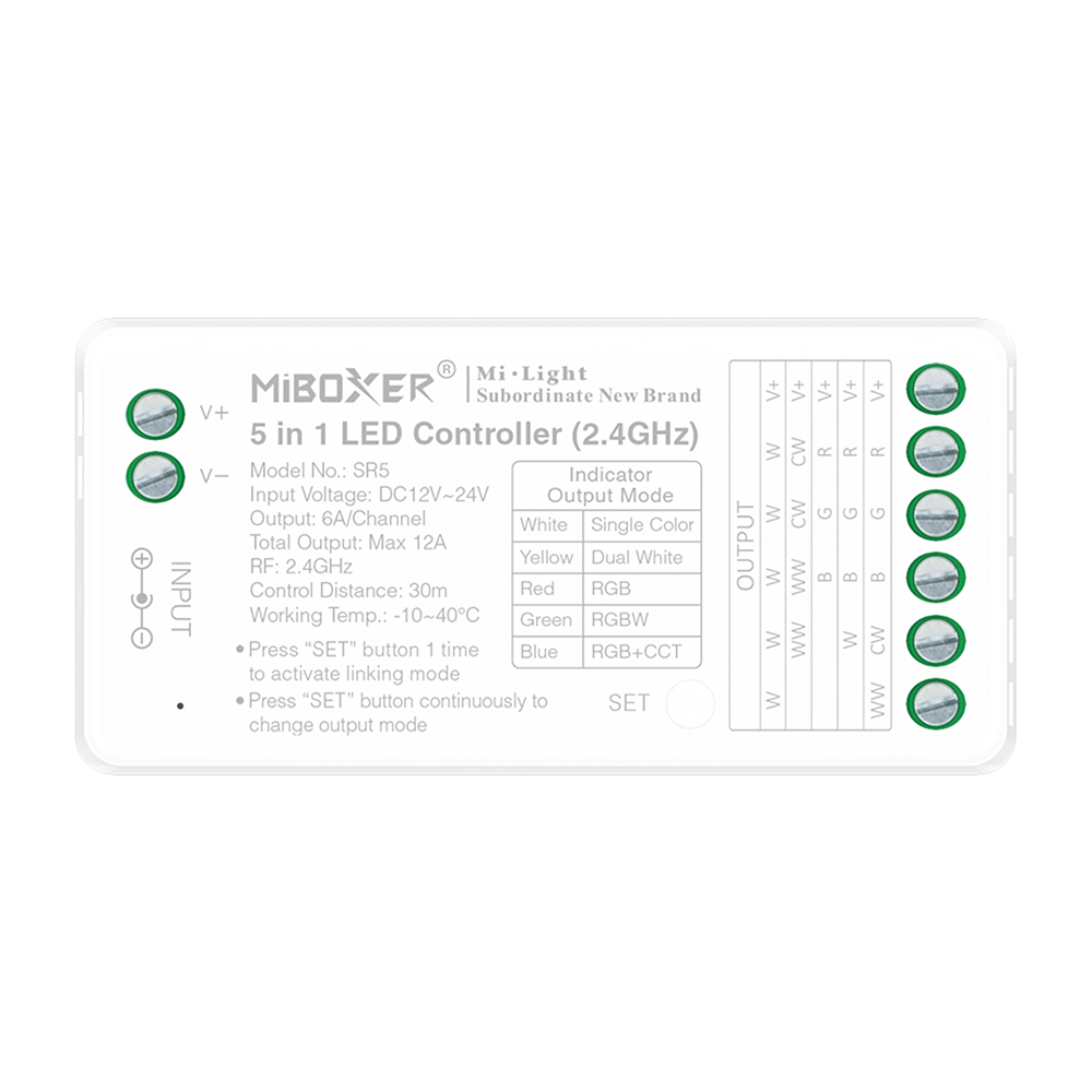 LED контролер 2.4GHz 5 в 1