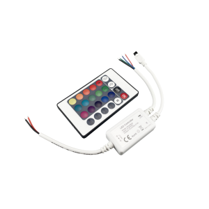 MINI RGB LED Контролер 6A (IR дистанционно) - RGB LED контролер и управление от ElZona
