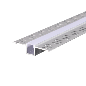 Алуминиев профил JADE trimless за LED лента с опален дифузер (2 м)