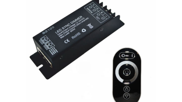 SZ100-SYNC LED Димер Контролер (RF Touch дистанционно, 25A) - скрито LED осветление, LED лента, профил или аксесоар от ElZona