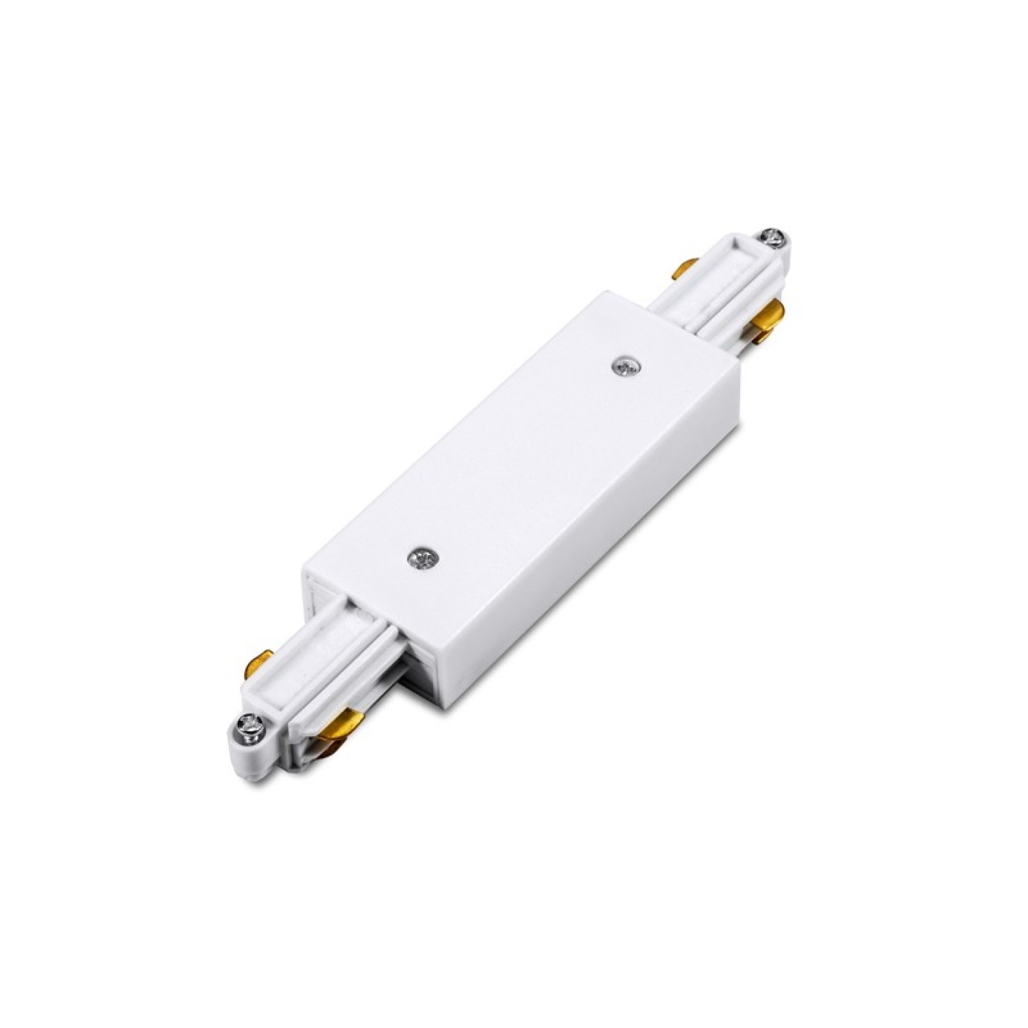 Съединител за релсова система 230V, бял