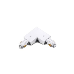 Ъгъл 90° за релсова система 230V, бял