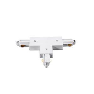 Съединител за релсова система 230V, бял