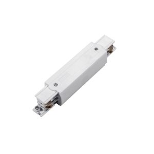 Съединител за релсова система 230V, бял