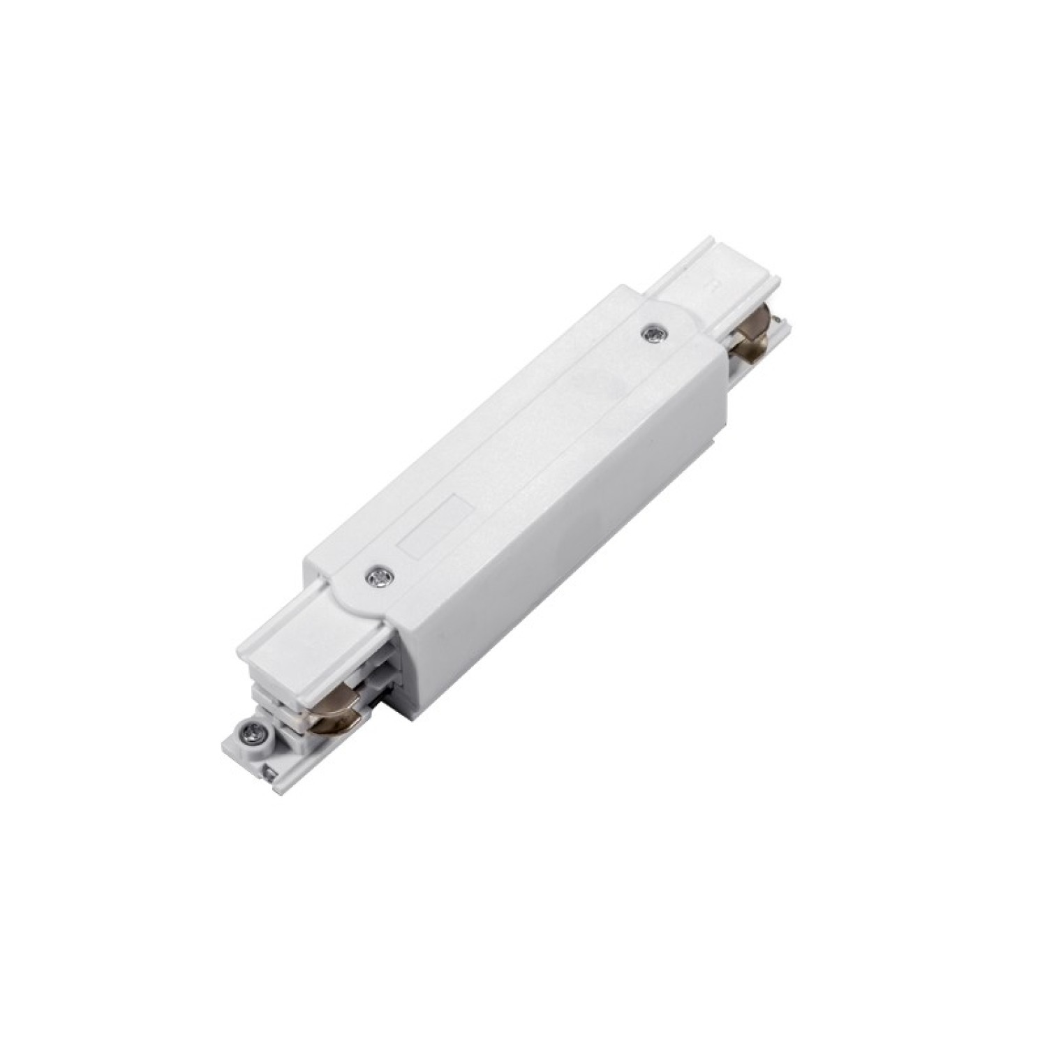 Съединител за релсова система 230V, бял