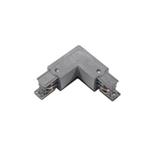 Ъгъл 90° за релсова система 230V, сив